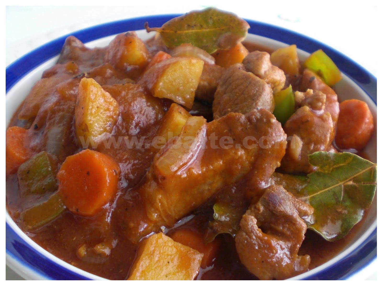 Sarap Recipes Pork Mechado (Stewed Pork)