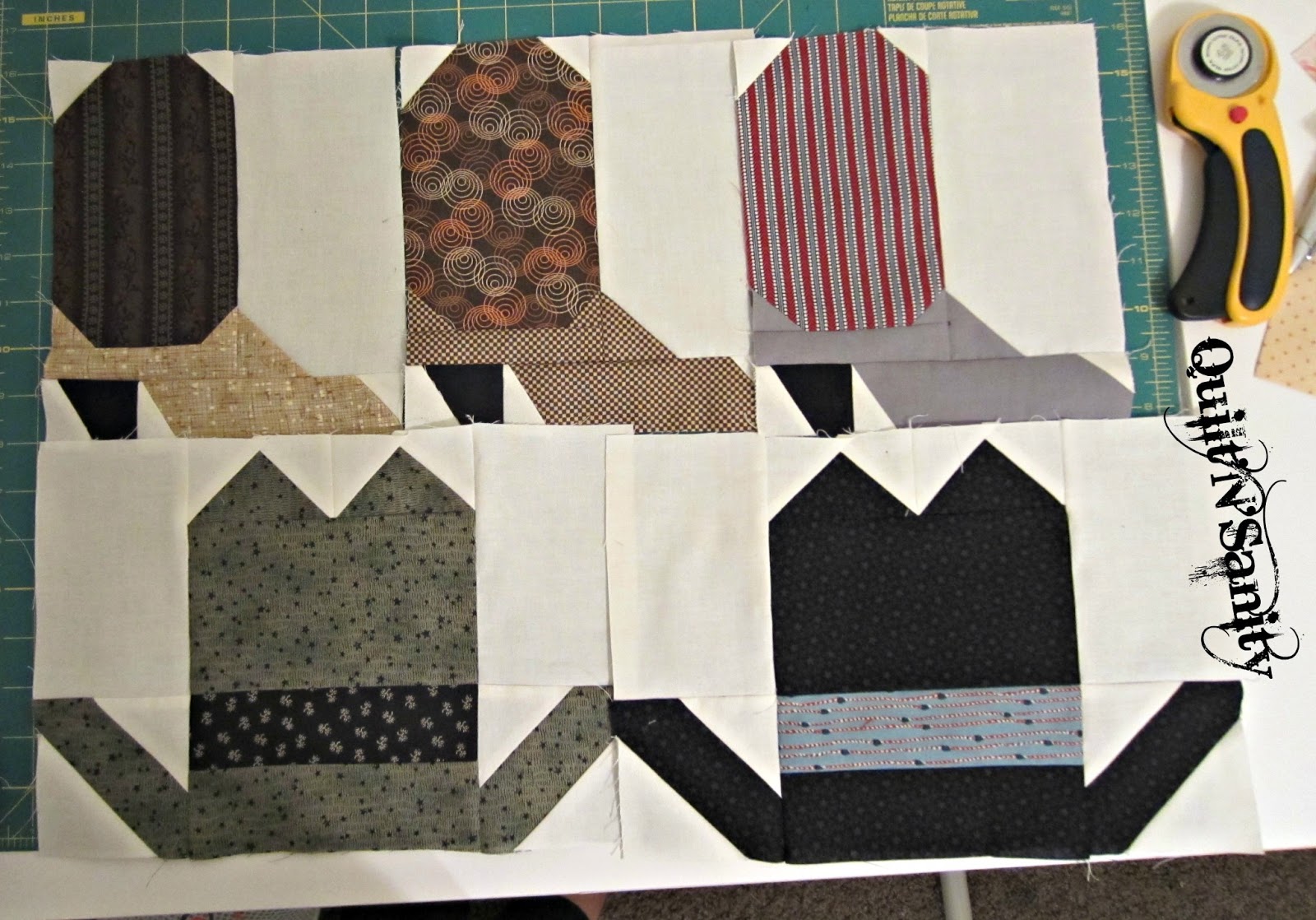 Quilt'N'Sanity Cowboy Hats and Boots