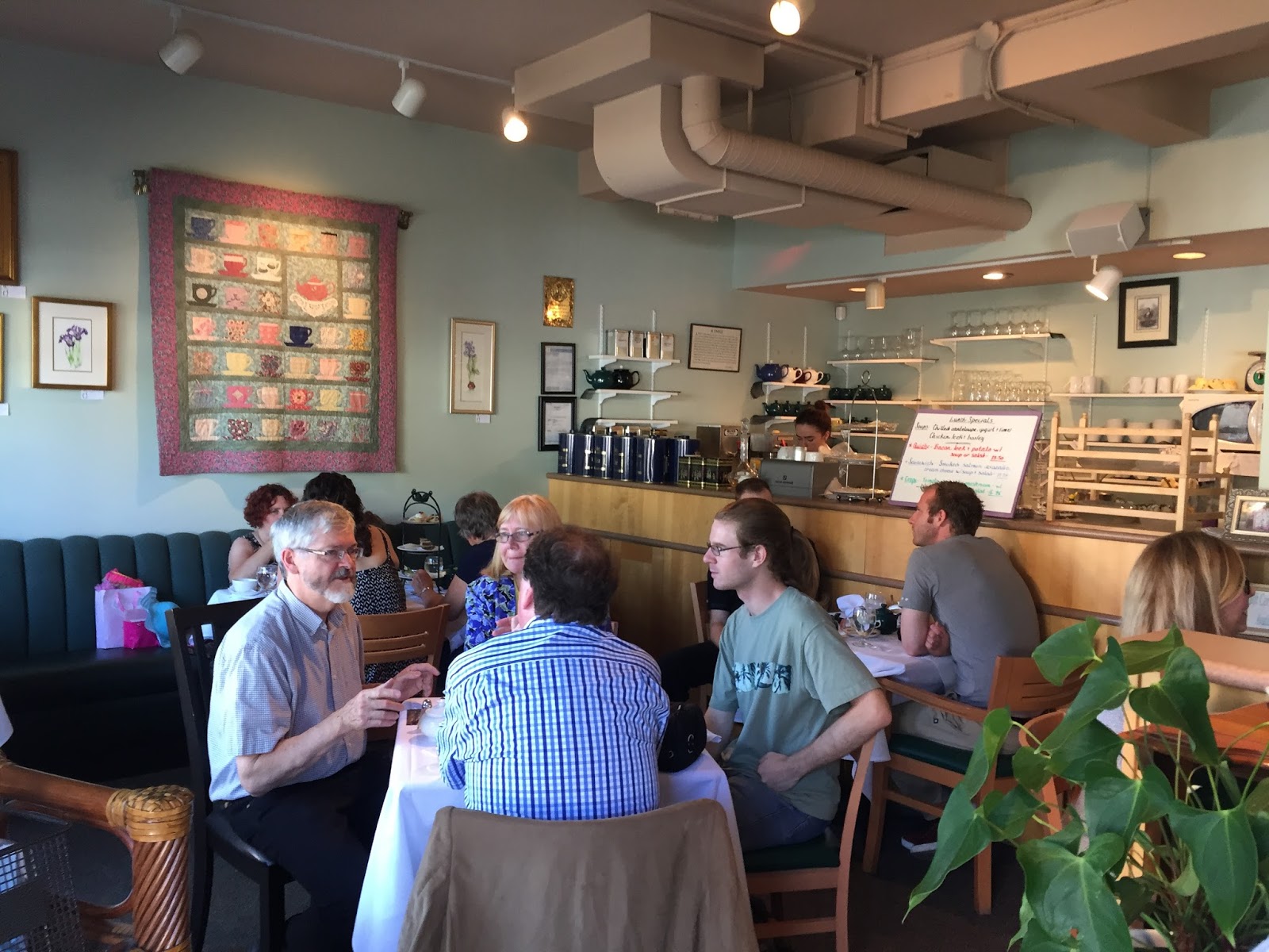 Rosemary's Sampler White Heather Tea Room, Victoria, BC