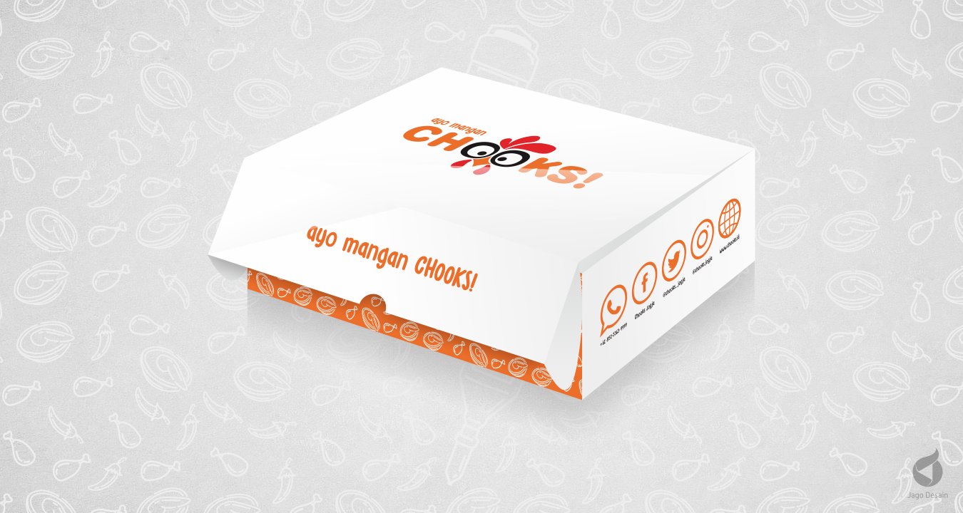 Kemasan CHOOKS! Portfolio Jago Desain - Kemasan CHOOKS!