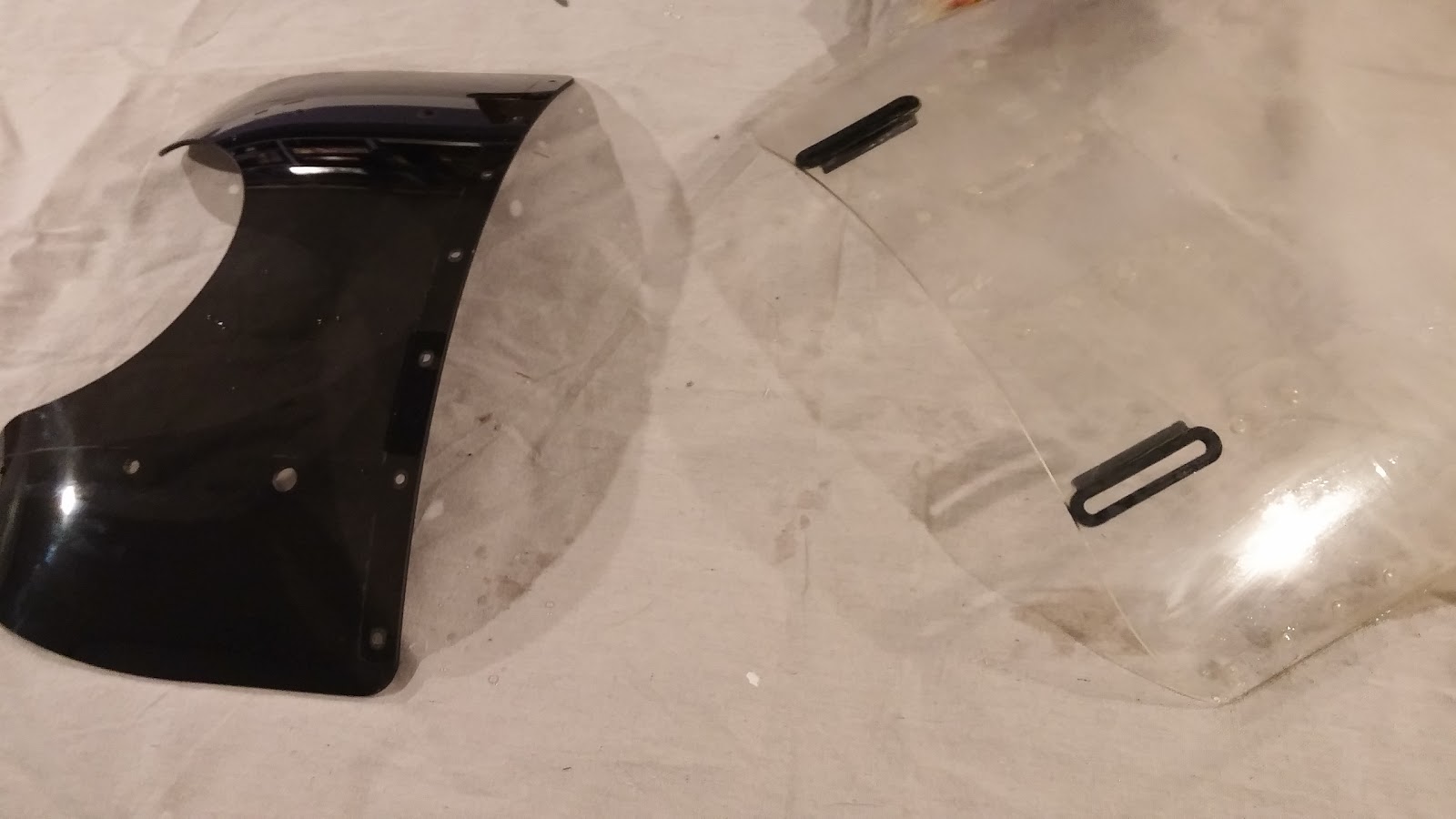 03 Road King Police Windshield Woes