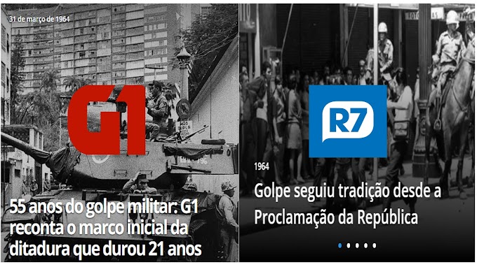 Fatos de 1964 através do G1 e R7