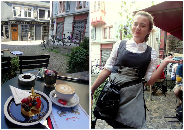 Girl Wait Staff at Conditorei Café Schober Conditorei Café Schober