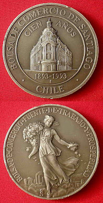 Medalla 2: Centenario Bolsa de Comercio