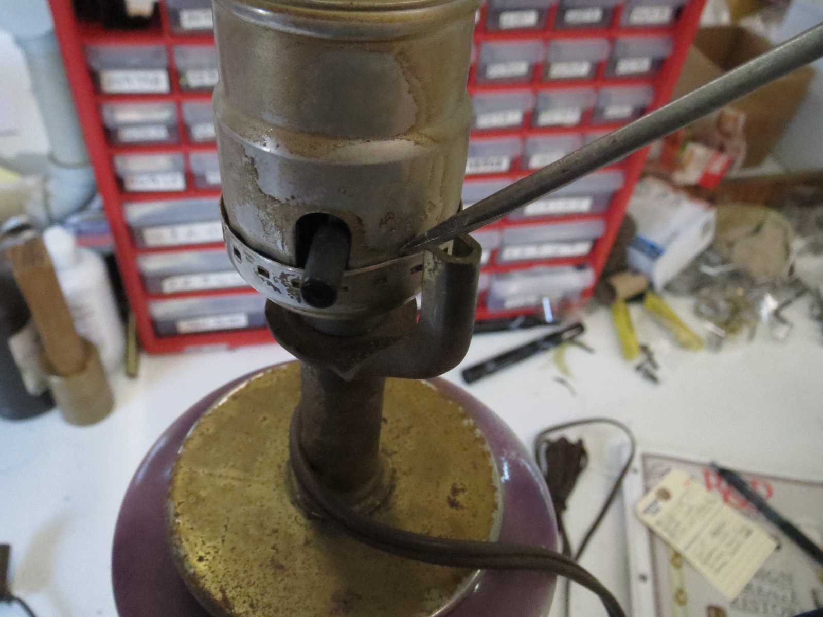 Lamp Parts and Repair Lamp Doctor Porcelain Table Lamp Socket Repair