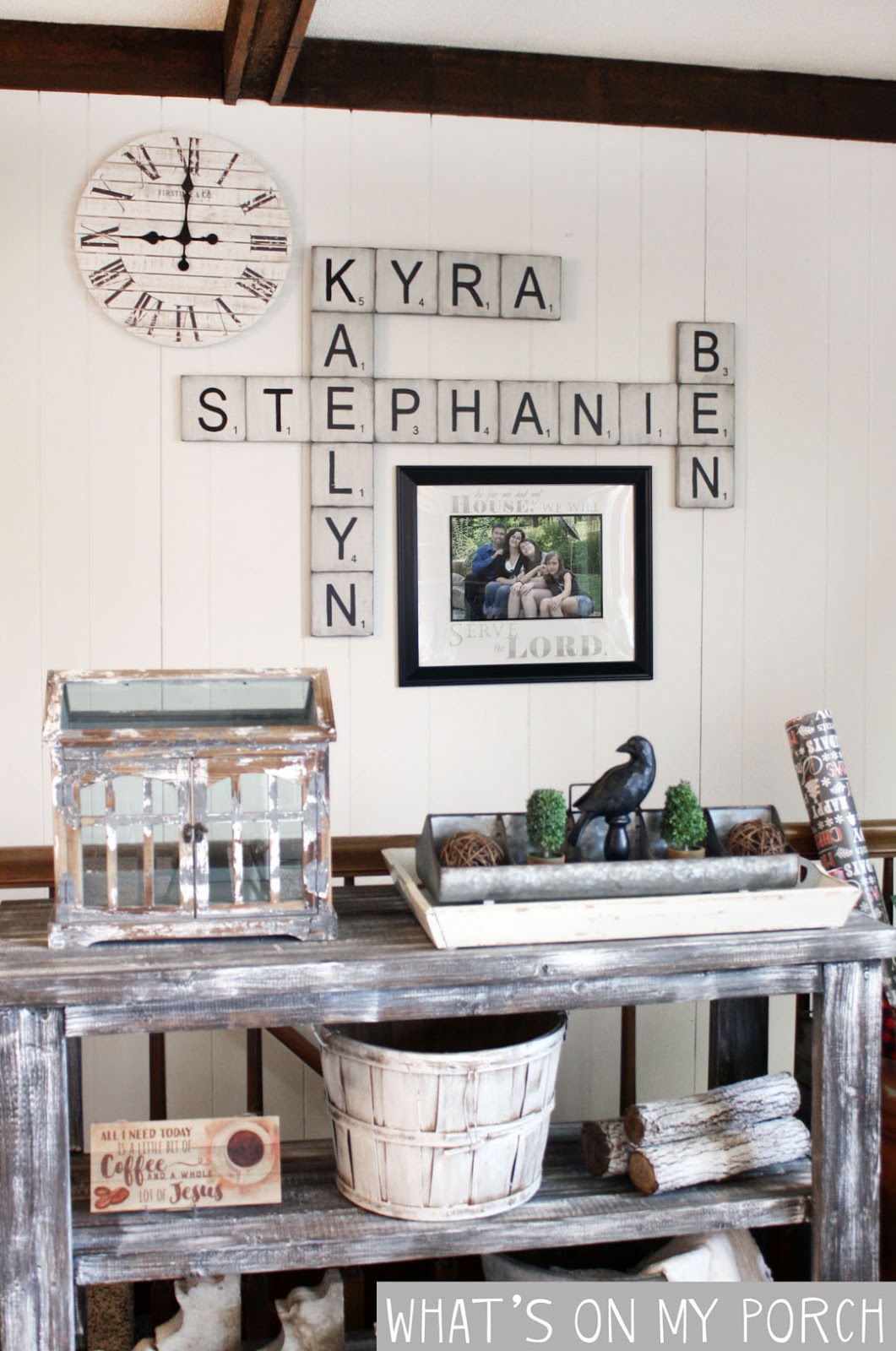 My Porch Prints Diy Scrabble Tile Wall Decor
