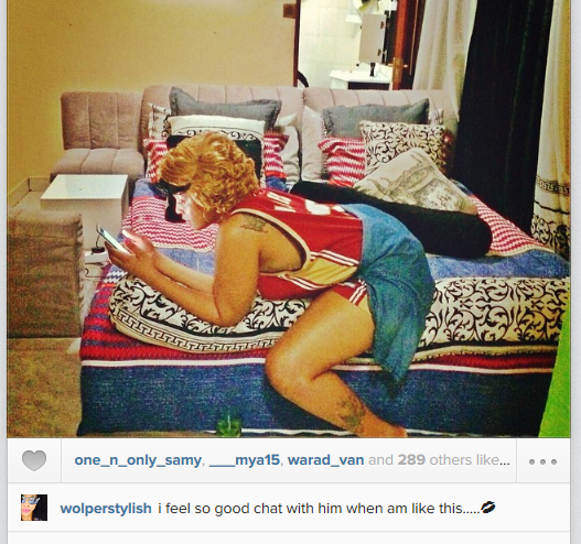 JACKLINE WOLPER : I Feel so Good to Chat With Him When Am Like This..
