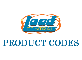 LoadCentral Product Codes List