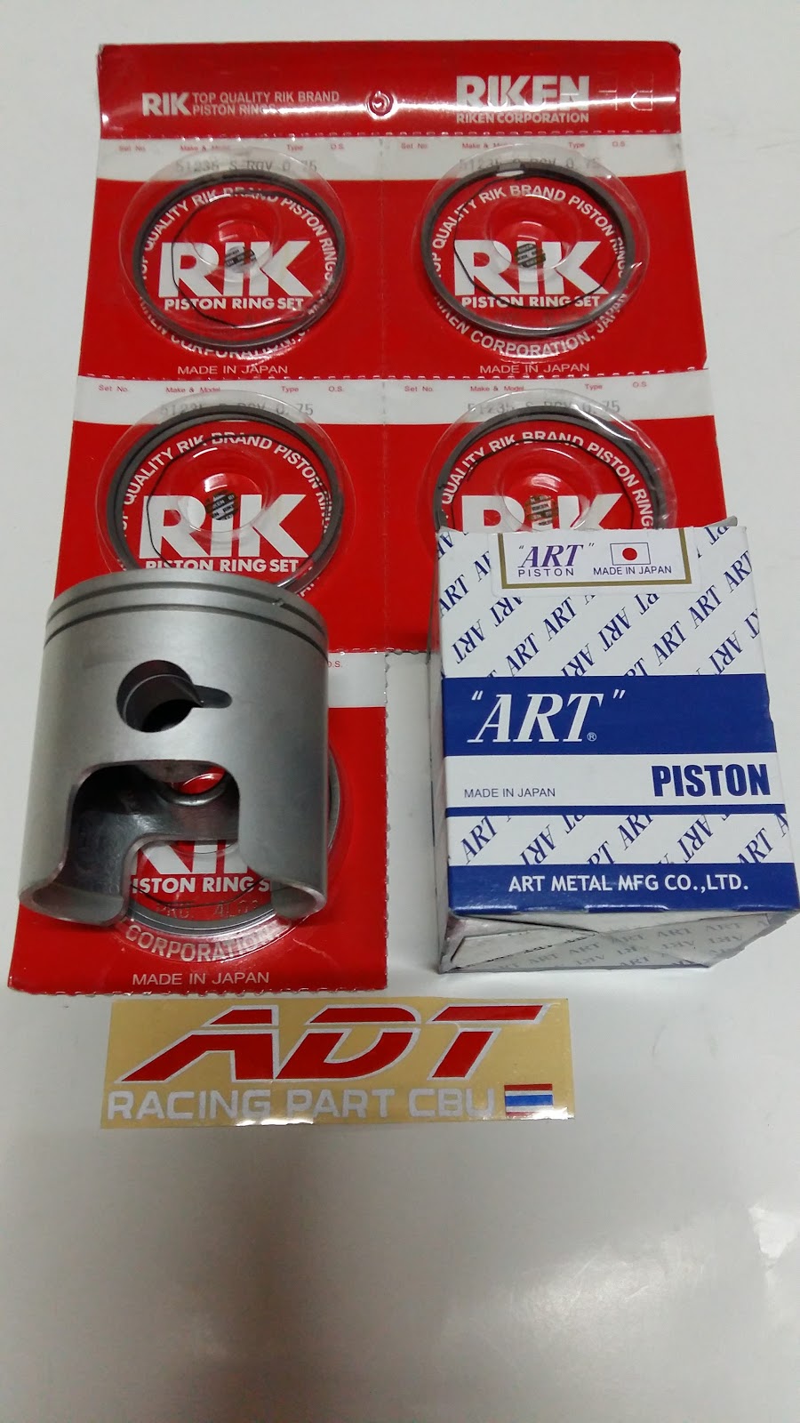 ADTRACING // SPARE PARTS MOTOR CBU DAN PART RACING DRAG BIKE / ROADRACE
