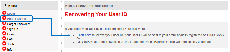 Index user id