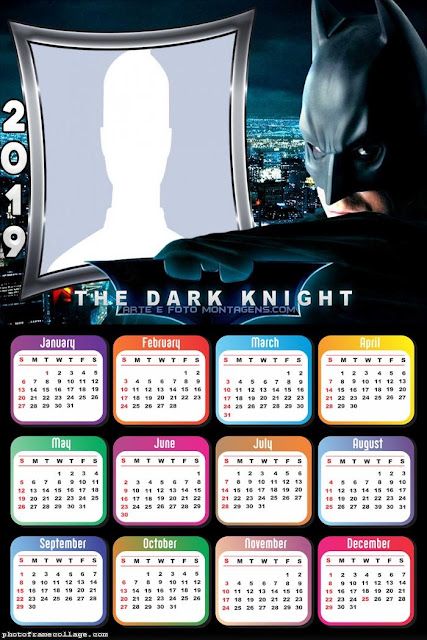 Free Printable Batman 2019 Calendar. - Oh My Fiesta! for Geeks