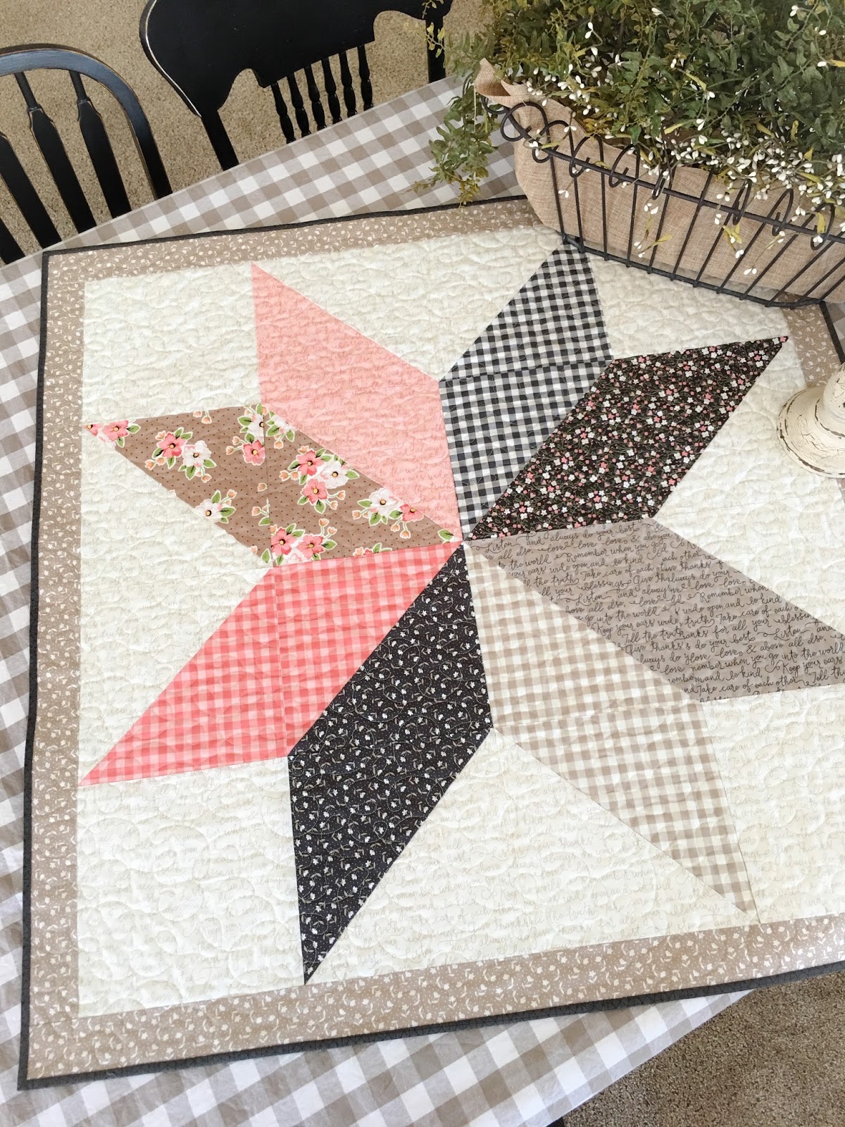 Carried Away Quilting Kitchen table quilts