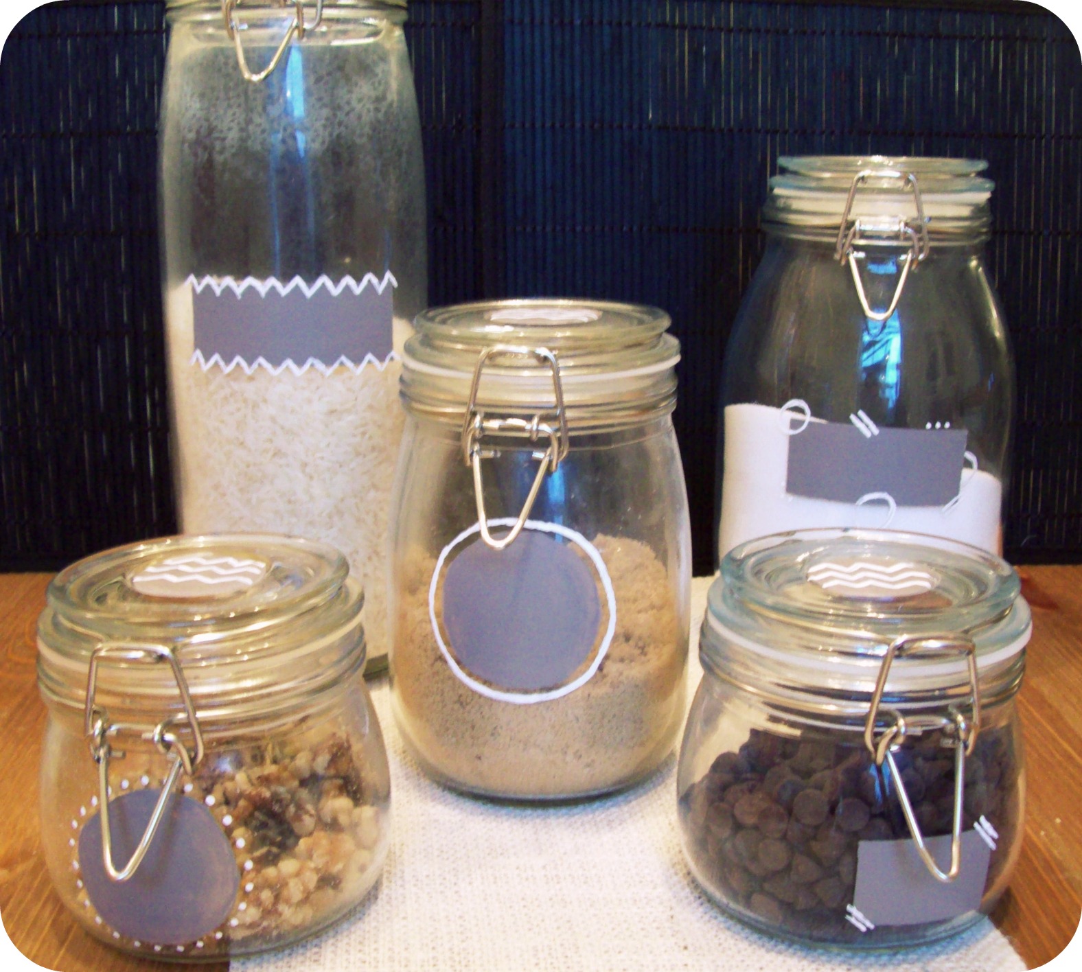 Young, Married, and Hungry! Chalkboard Paint Jars