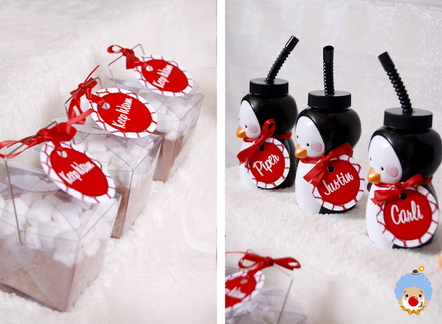 Kara s Party Ideas Cocoa   S mores Penguin Holiday Party  - 36