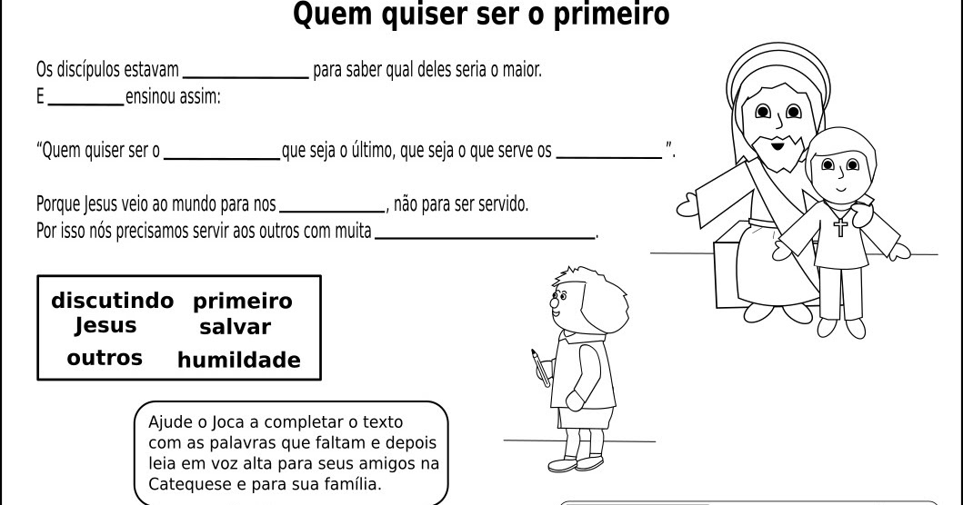 Jogo Ajude o Joca - CUIDADO COM O PECADO - para 30-9