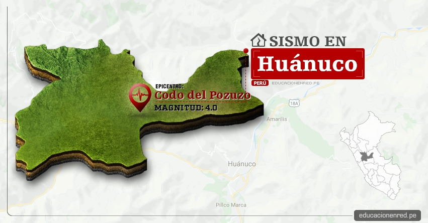 Temblor en Huánuco de 4.0 Grados (Hoy Lunes 22 Mayo 2017) Sismo EPICENTRO Codo del Pozuzo - Puerto Inca - IGP - www.igp.gob.pe Temblor en Huánuco de 4.0 Grados (Hoy Lunes 22 Mayo 2017) Sismo EPICENTRO Codo del Pozuzo - Puerto Inca - IGP - www.igp.gob.pe