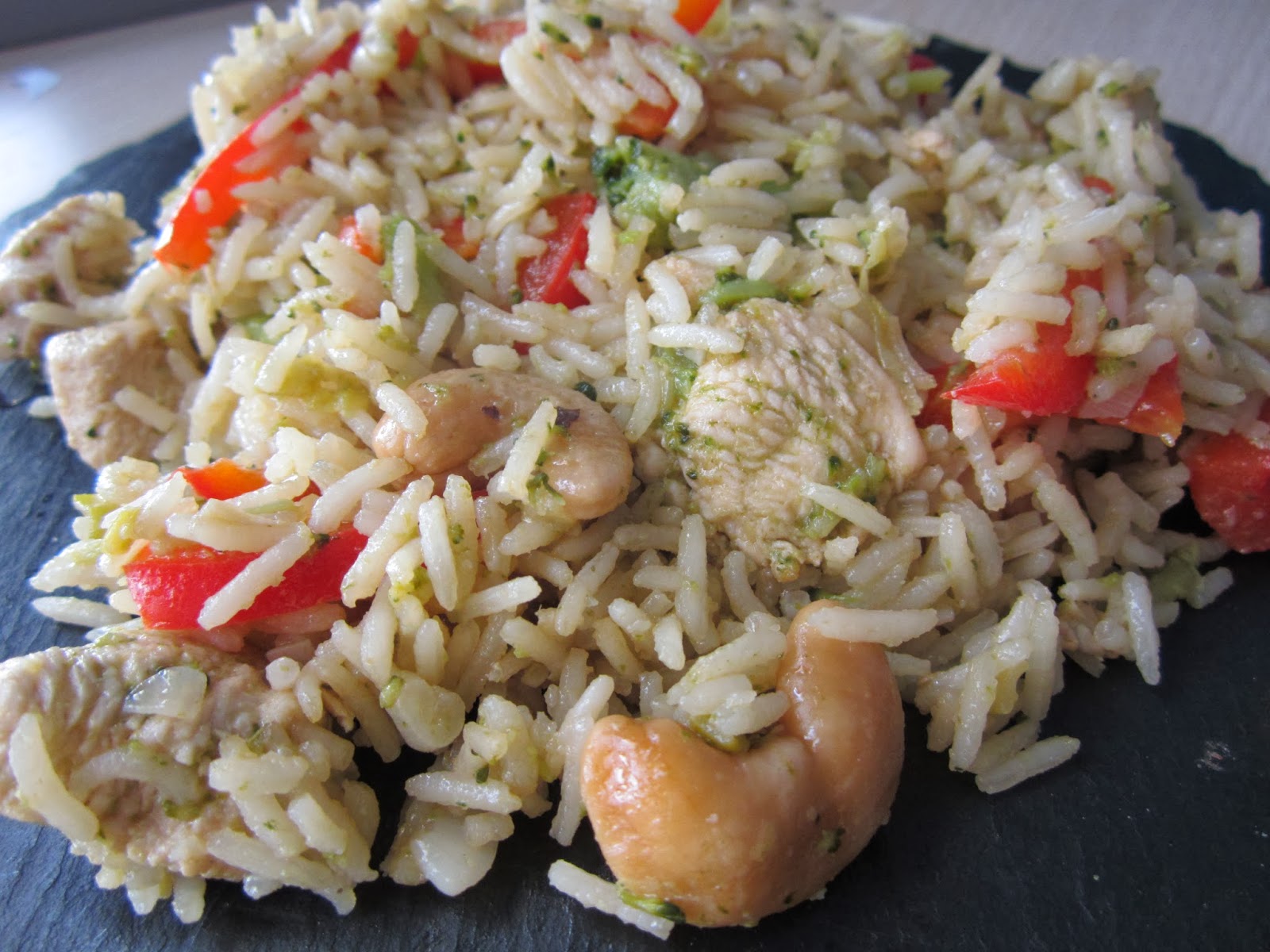 Arroz basmati sundari con pollo y anacardos Paperblog