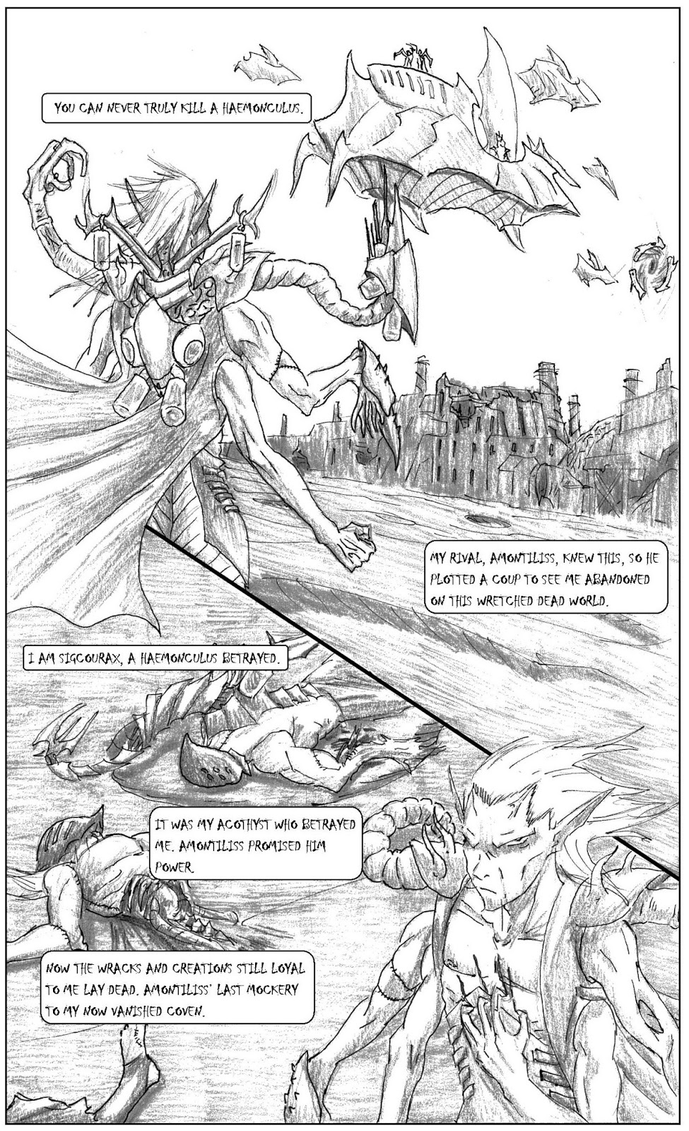 The Coven of Verminlord Skrax - An unusual Haemonculus Coven Page2