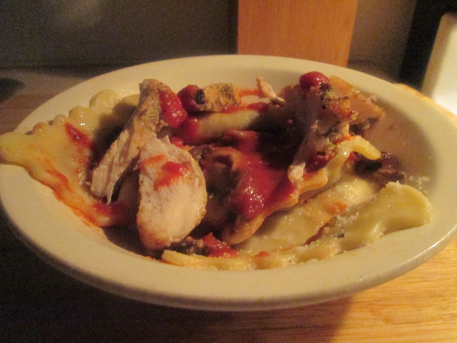 Diab2Cook Chicken and Wild Mushroom Ravioli