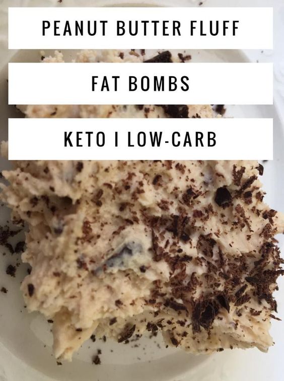 PEANUT BUTTER FAT BOMB / PEANUT BUTTER FLUFF {KETO / LOW CARB} BEST FOOD
