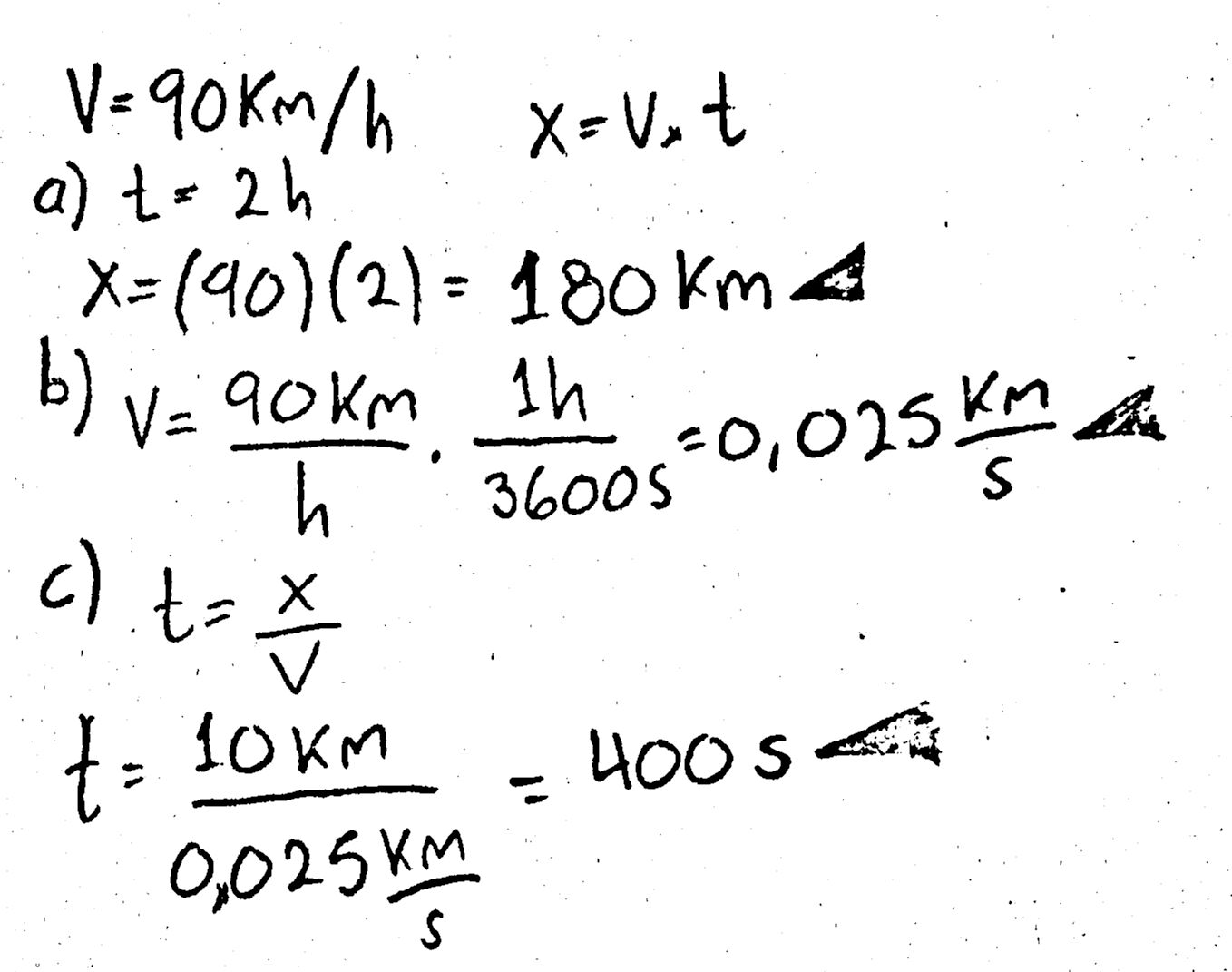 Km Hora A Metros Por Segundo Sapiencia: Ejercicios movimiento uniforme