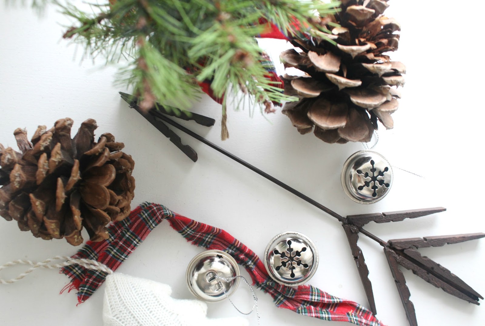Clothespin Arrow Christmas tree Ornaments