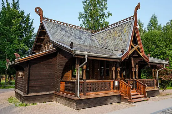 Rumah bergaya skandinavia