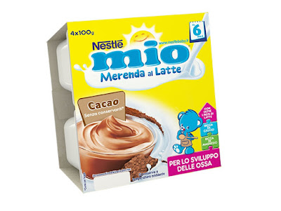 La merenda ideale per bambini fino a 3 anni: le nuove merende MIO.