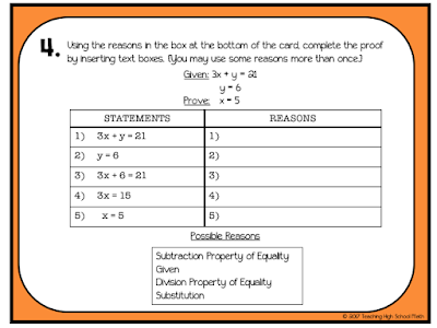 Teaching Geometry Proofs | Teaching High School Math