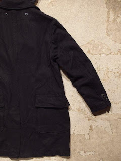 Engineered Garments & FWK by Engineered Garments "Chester Coat in Dk.Navy 20oz Melton"