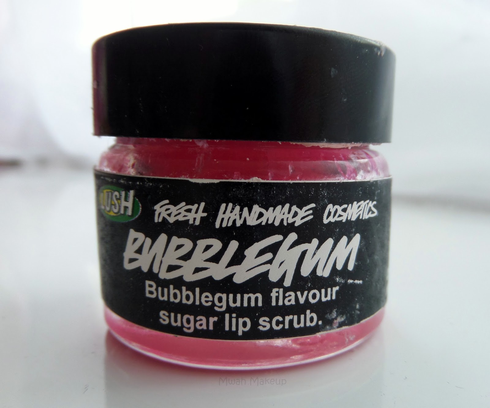 Mwah Makeup Lush Bubblegum Lip Scrub