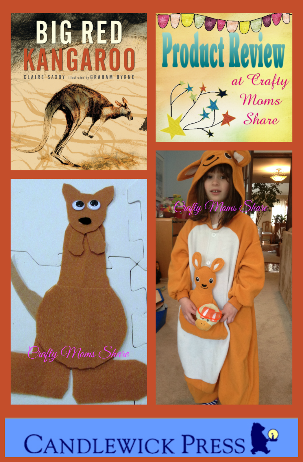 Crafty Moms Share Big Red Kangaroo Book Review