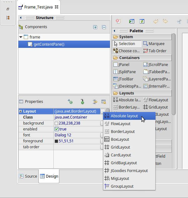 Membuat Frame/Form di java dengan eclipse Asprak Blog