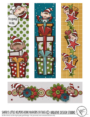  Christmas Bookmarkers