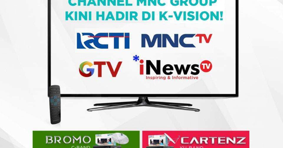 Frekuensi Transponder MNC Group KVision Kreasi Parabola