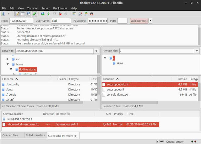Install FileZilla FTP Client di Ubuntu & Linux Mint