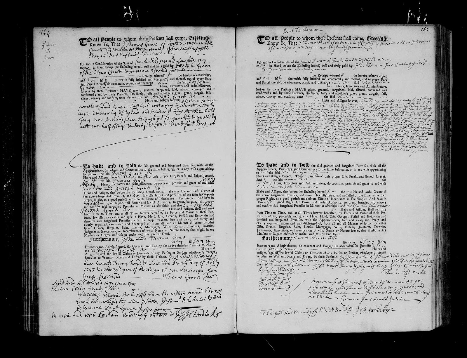 GeneaMusings Finding Thomas Graves Land Records in Worcester County