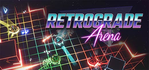 Retrograde Arena: ¡un twin stick shooter competitivo en el que los proyectiles no matan!