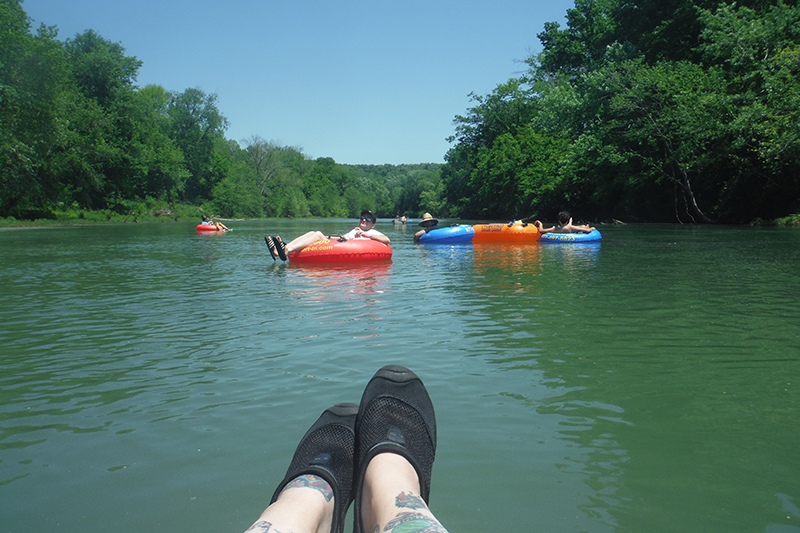 Say It Ain't So Tubing Down the Buffalo River