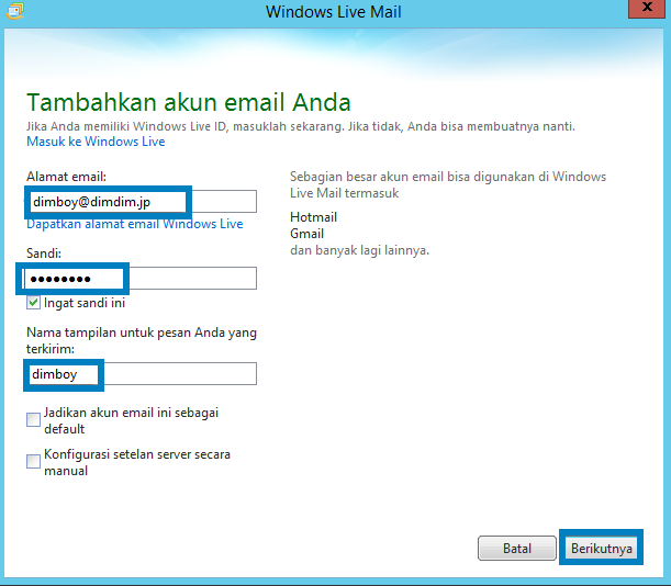 Создать windows live. Создать windows live