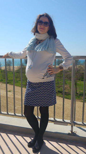 falda mabel skirt colette patterns diy modistilla de pacotilla pregnant mom to be premama sewing costura 