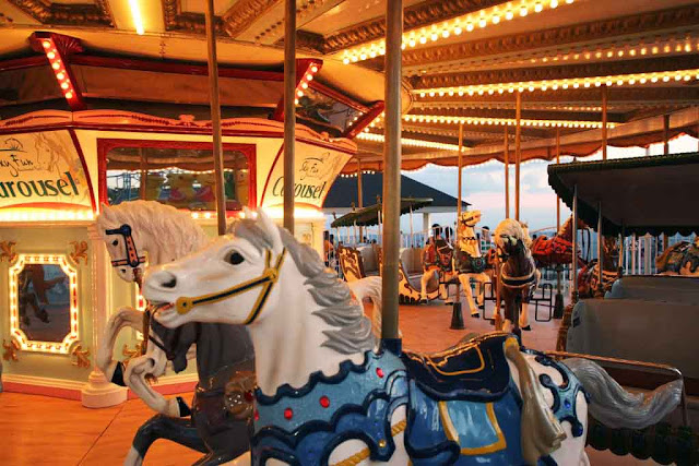 Carousel at Sky Fun Amusement Park at Sky Ranch Tagaytay 