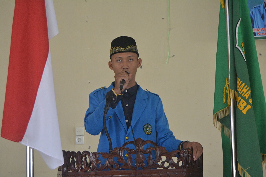 PGMI UIN STS JAMBI: Sambutan ketua panitia pelaksana, dan sambutan