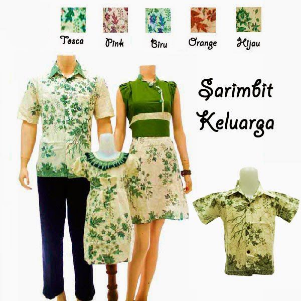 Model Baju Batik Sarimbit Keluarga Untuk Pesta Model Baju Batik Sarimbit Keluarga Untuk Pesta