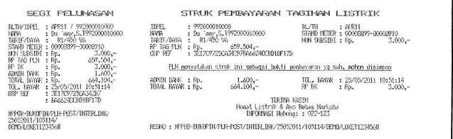 PEMBAYARAN REKENING LISTRIK DAN TELPON ONLINE (PPOB