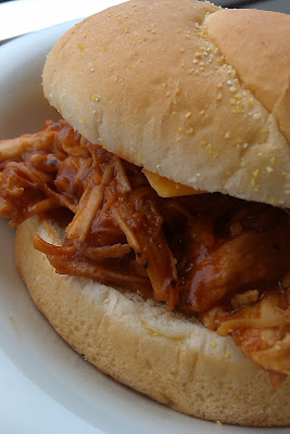 Crock Pot BBQ Chicken Sandwiches photo Slow Cooker BBQ Chicken Sandwiches image | NeighborFood