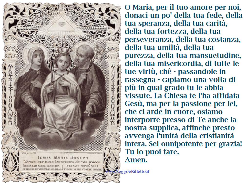 Preghiere Di Don Tonino Bello leggoerifletto: A Maria - don Tonino Bello