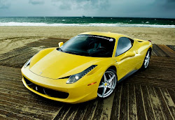 ferrari 458 yellow italia
