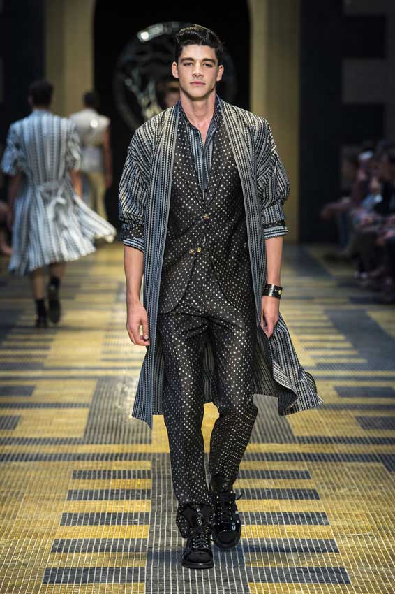 versace men fashion