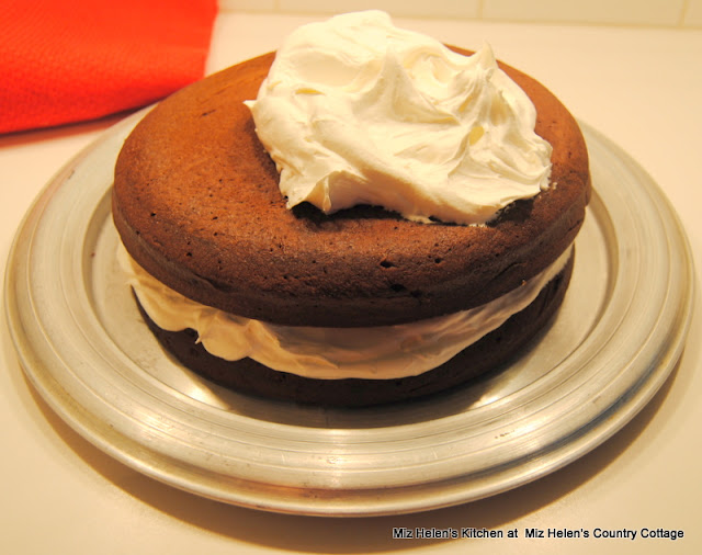 Sour Cream Chocolate Cake at Miz Helen's Country Cottage